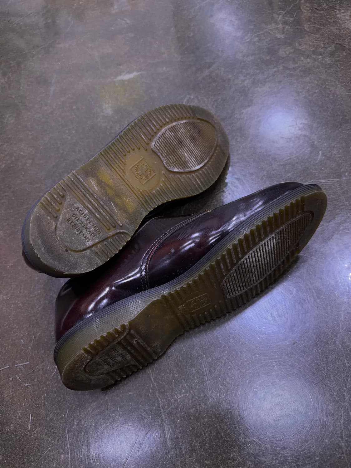 닥터마틴 론 몽크 스트랩 더비 버건디 슈즈 250 상품이미지7