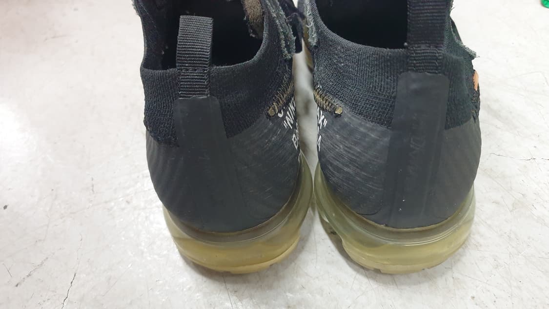 나이키 오프화이트 에어 베이퍼맥스 블랙 275 상품이미지5