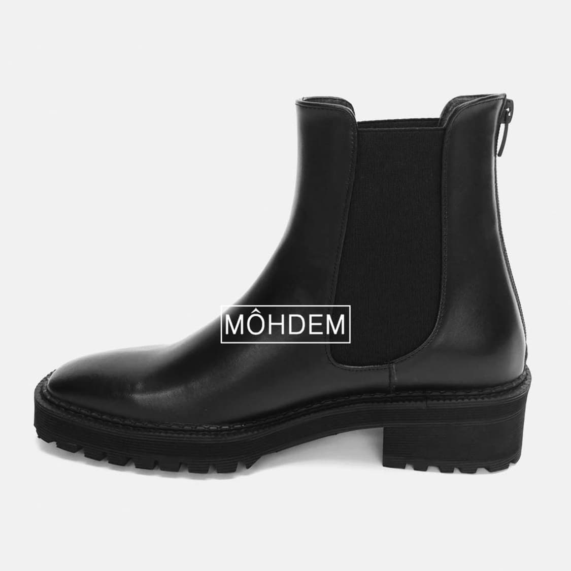 [premium] 렉트 가죽 첼시부츠 코만도솔 상품이미지8