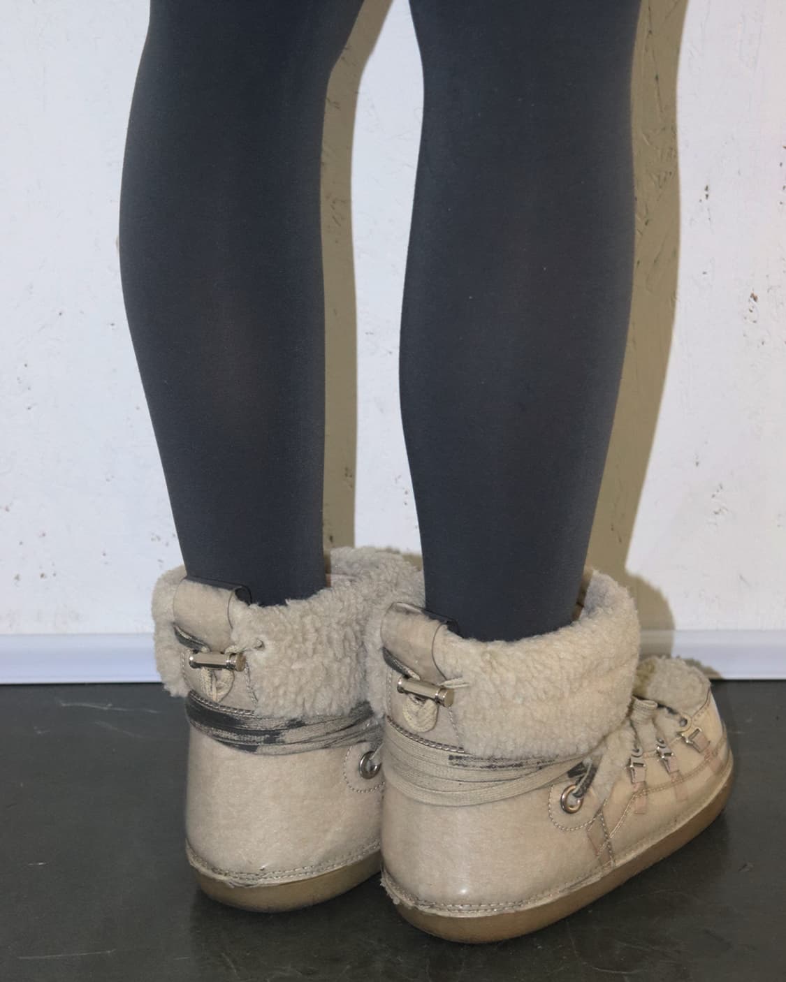 MM6 16AW 스키 부츠 화이트 상품이미지3