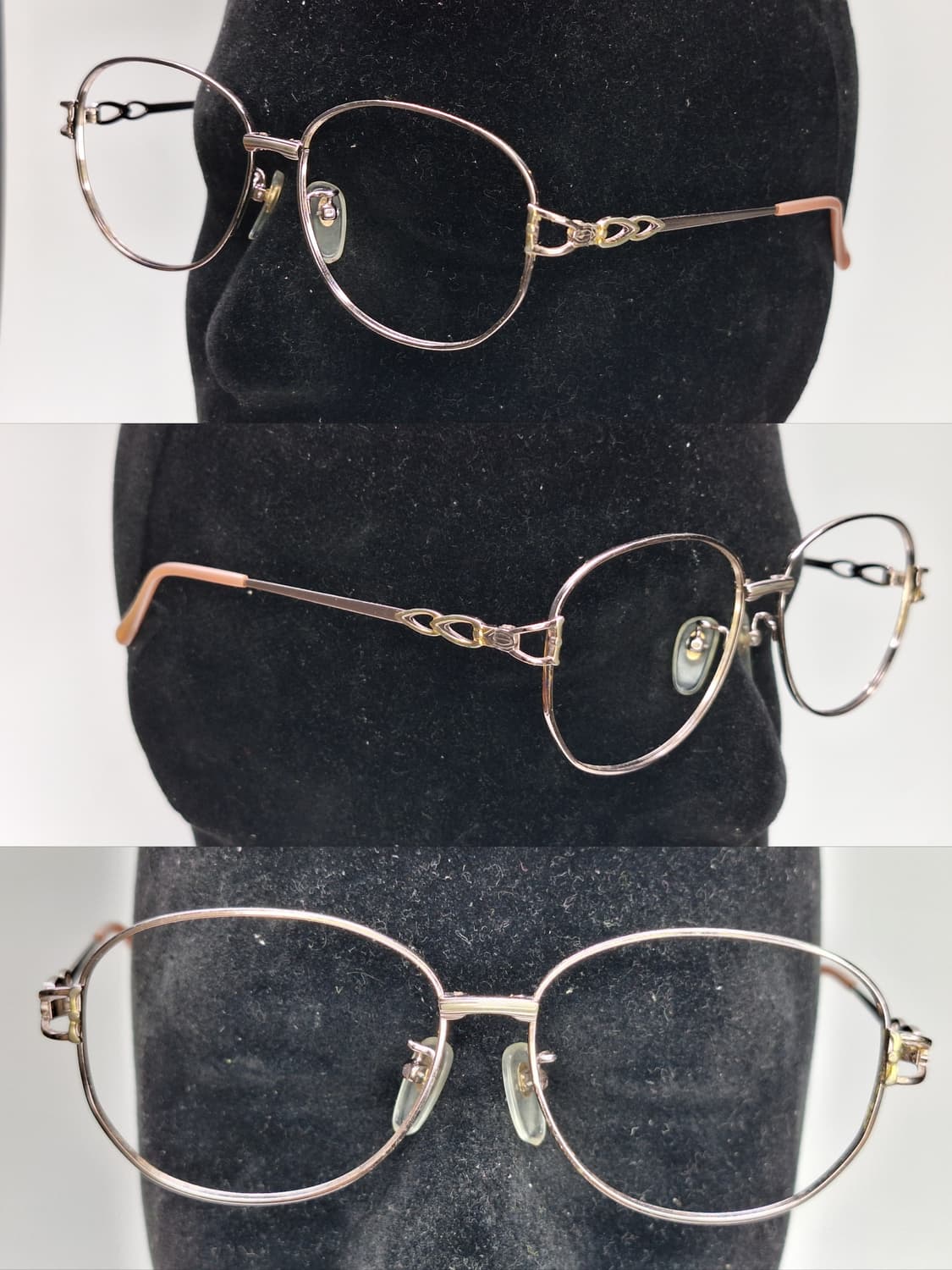 90s 일본 빈티지 EL-5130A 여성 안경테 54mm 클래식 레트로 상품이미지9