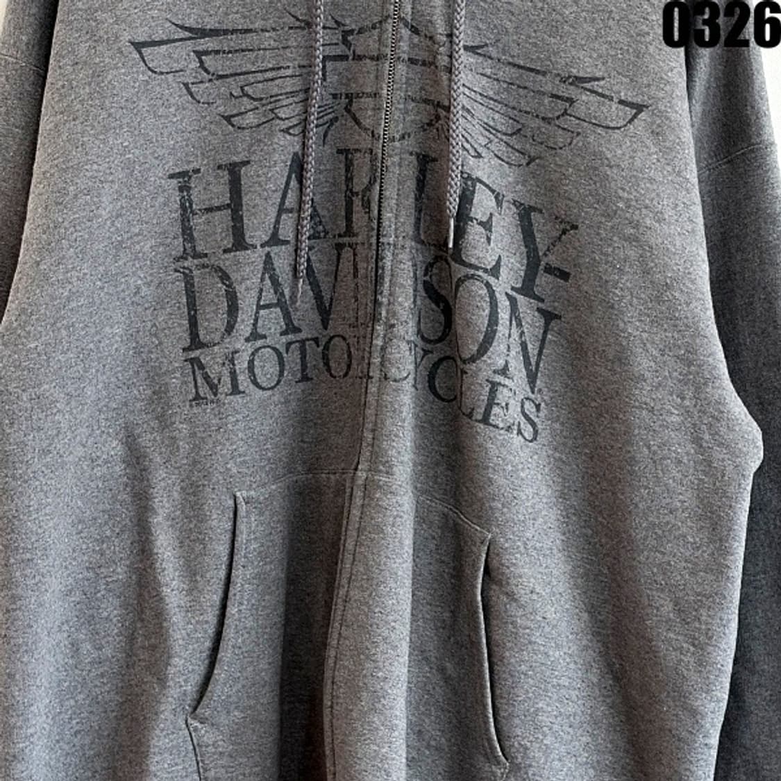 할리데이비슨 모터사이클즈 정품 후드집업 100-105 0326  상품이미지4