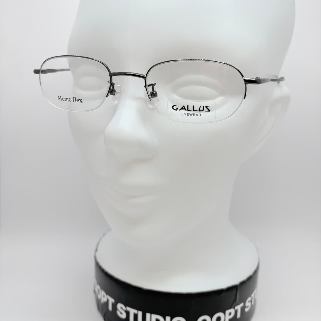 GALLUS 그레이 슬림 스퀘어 메탈테 상품이미지5