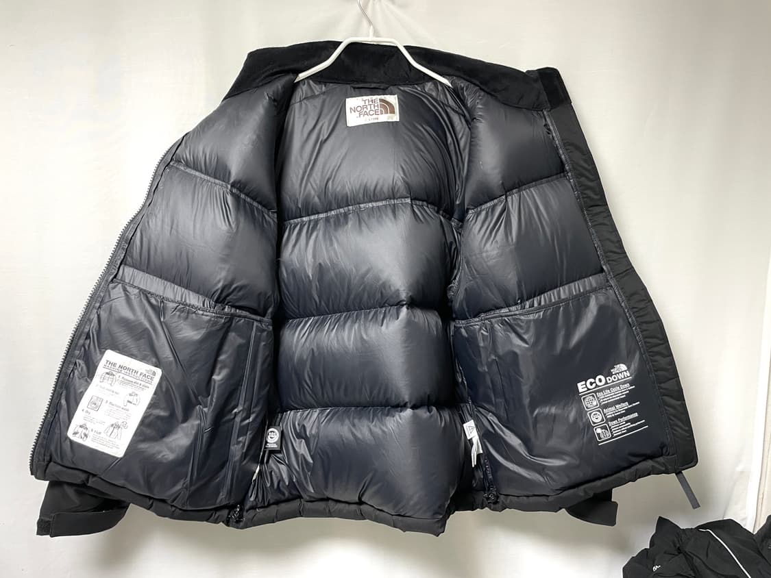 노스페이스 네오 눕시 에코 구스 다운 패딩 _ 블랙 L 100 상품이미지9