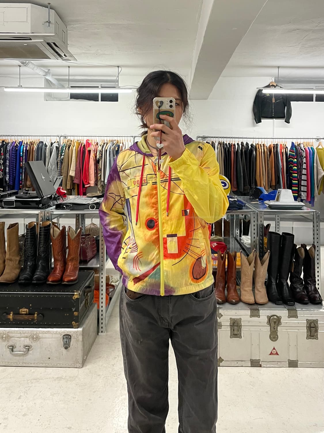 FUBU x Wassily Kandinsky jacket 바실리 칸딘스키 상품이미지10