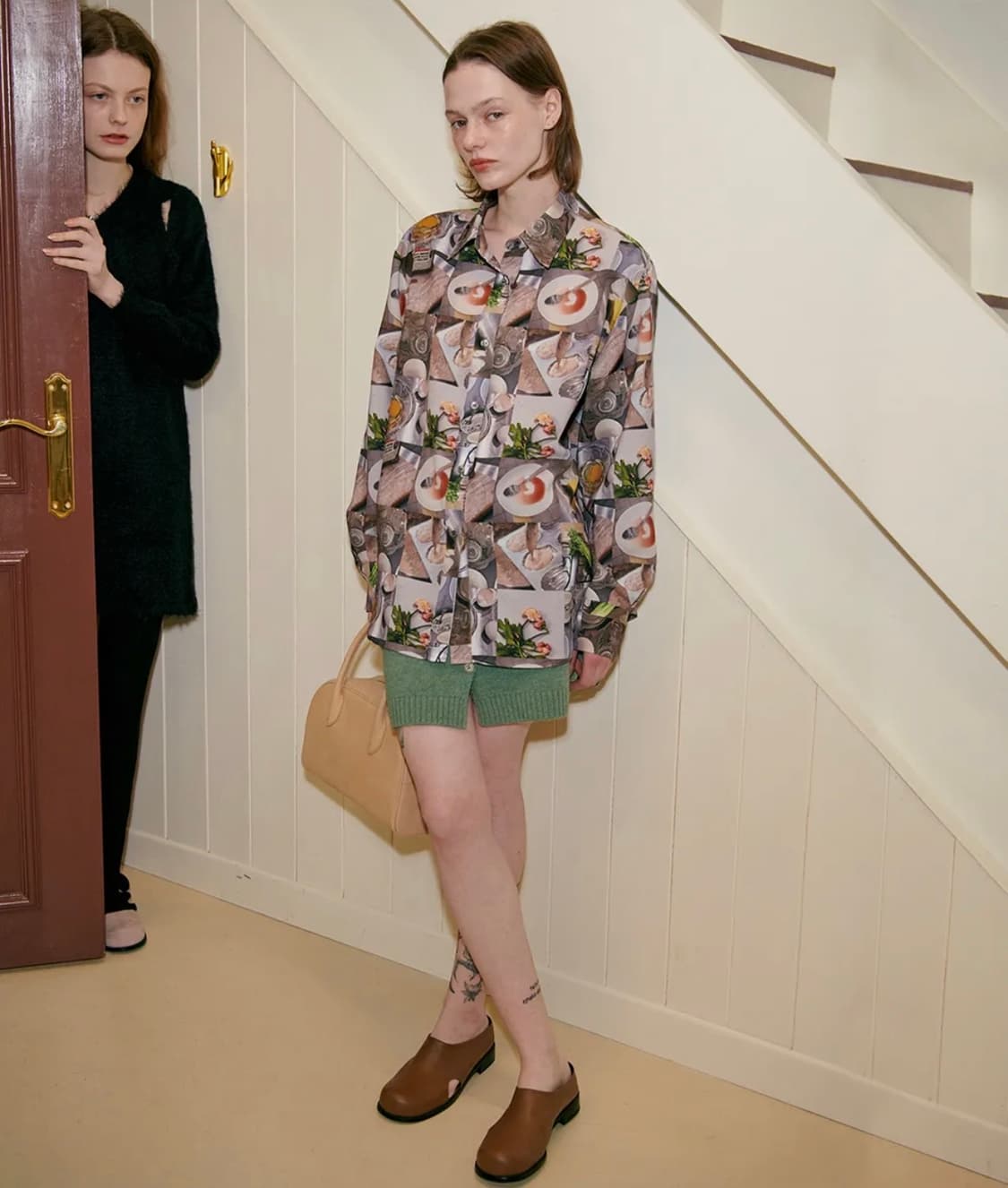 유일매물)시눈 mom’s kitchen 셔츠 상품이미지1