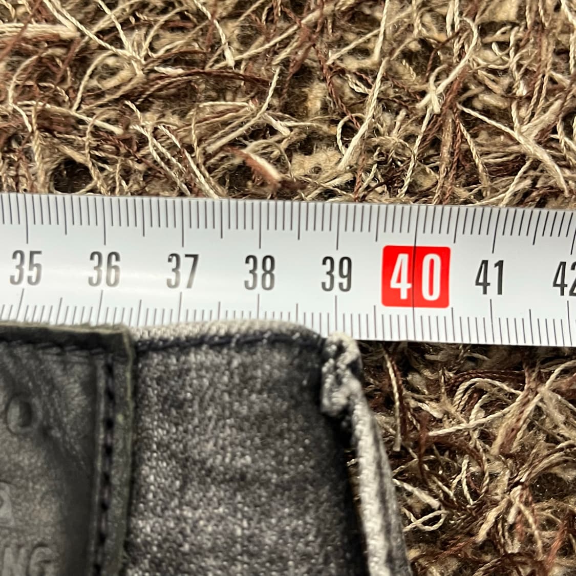 32 리바이스 빅E 511 블랙 워싱 데님 팬츠 상품이미지7