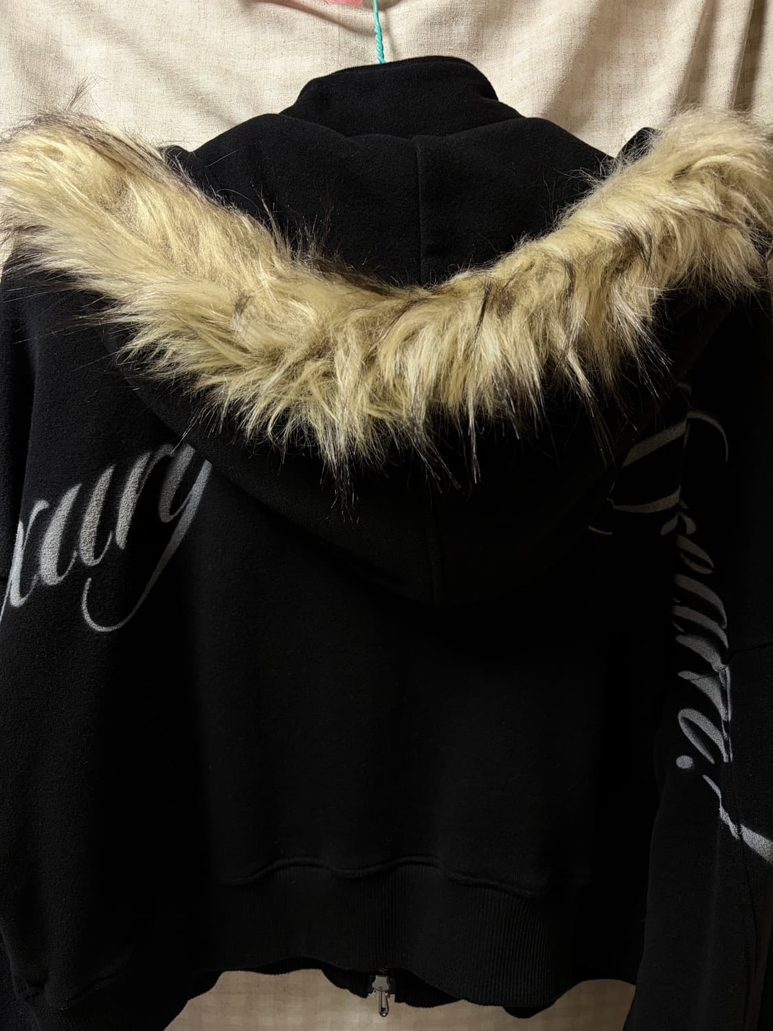 2000아카이브 럭셔리이즈드림 퍼후드집업 2000archives 울프죠 상품이미지6