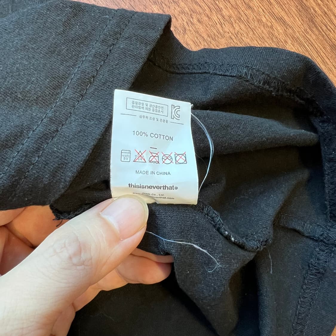 [S]디스이즈네버댓 버그블러드 블랙 티셔츠 상품이미지6