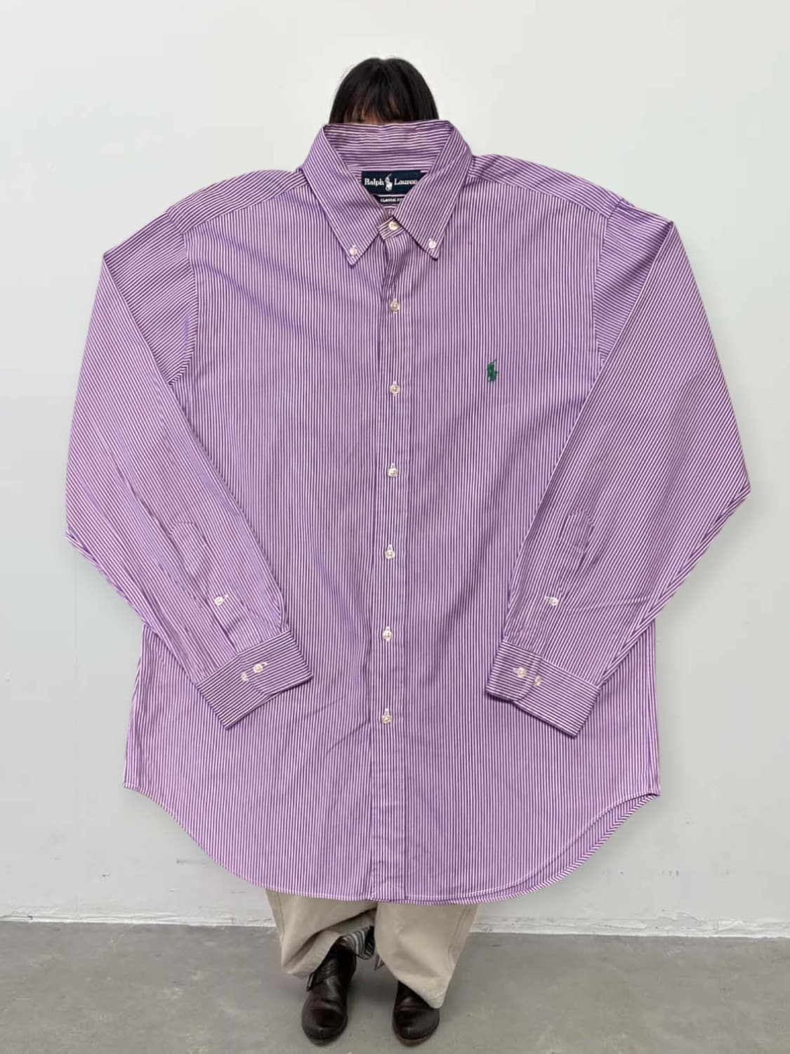 폴로랄프로렌 스트라이프 셔츠 (Man XL) AA0582 상품이미지1