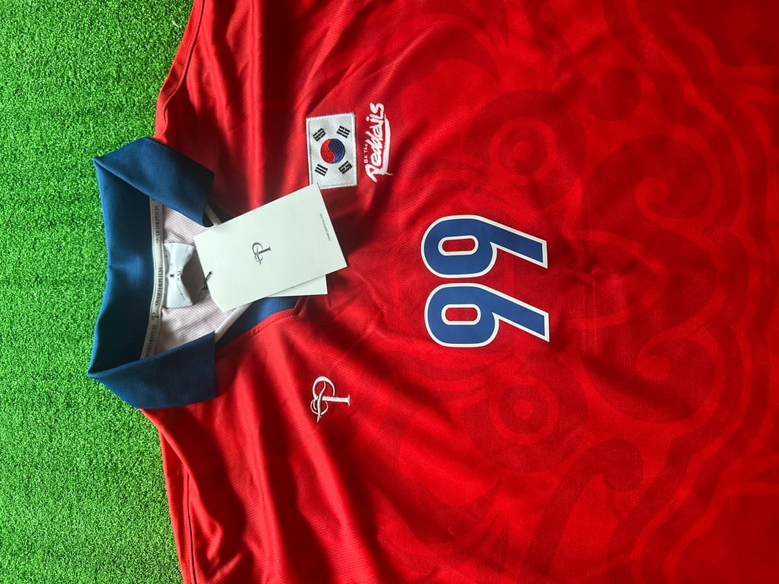 오버더피치 99레드 데빌스 새상품 져지 붉은악마 새상품 상품이미지2