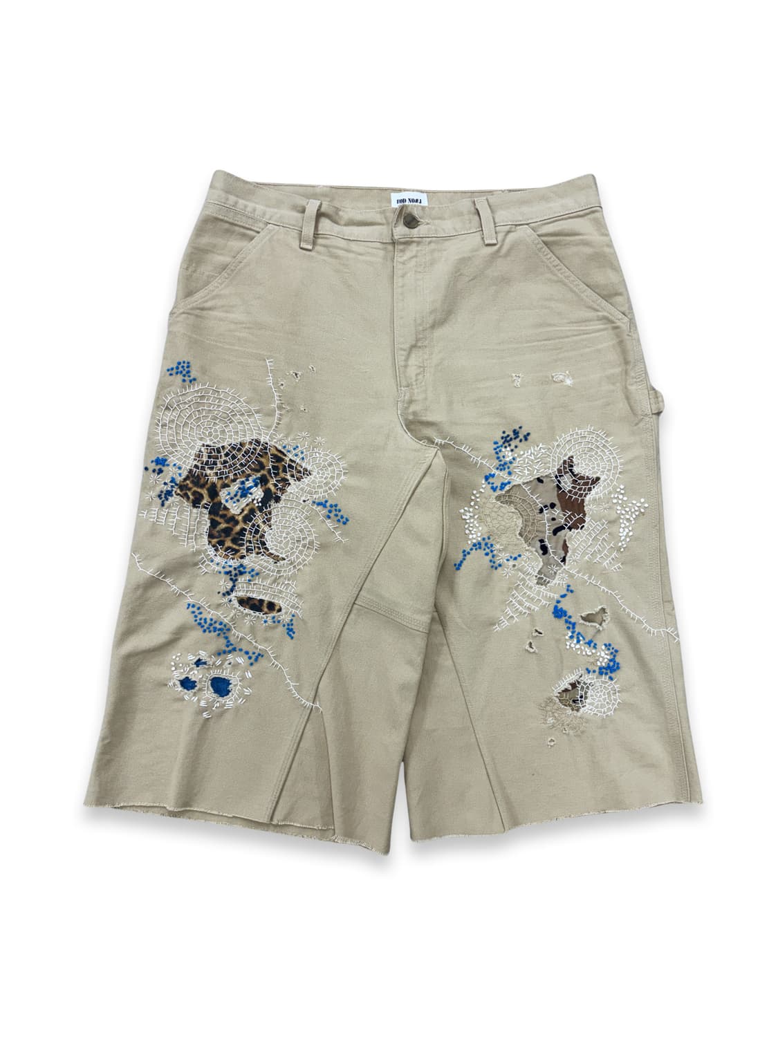 Carhartt Boro Sashiko Distressed Shorts 상품이미지1