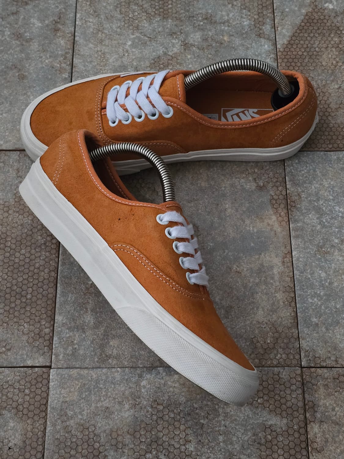 (245)반스 어센틱 피그 스웨이드 오렌지 상품이미지4