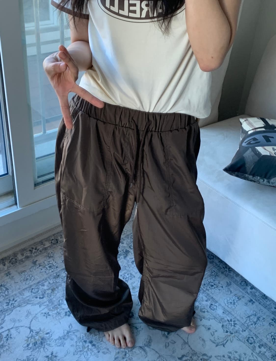 nylon string pants 상품이미지5