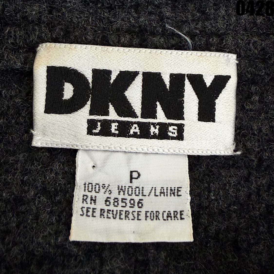 DKNY 울 크롭 자켓 블랙 미니멀 클래식 P 0428 상품이미지4