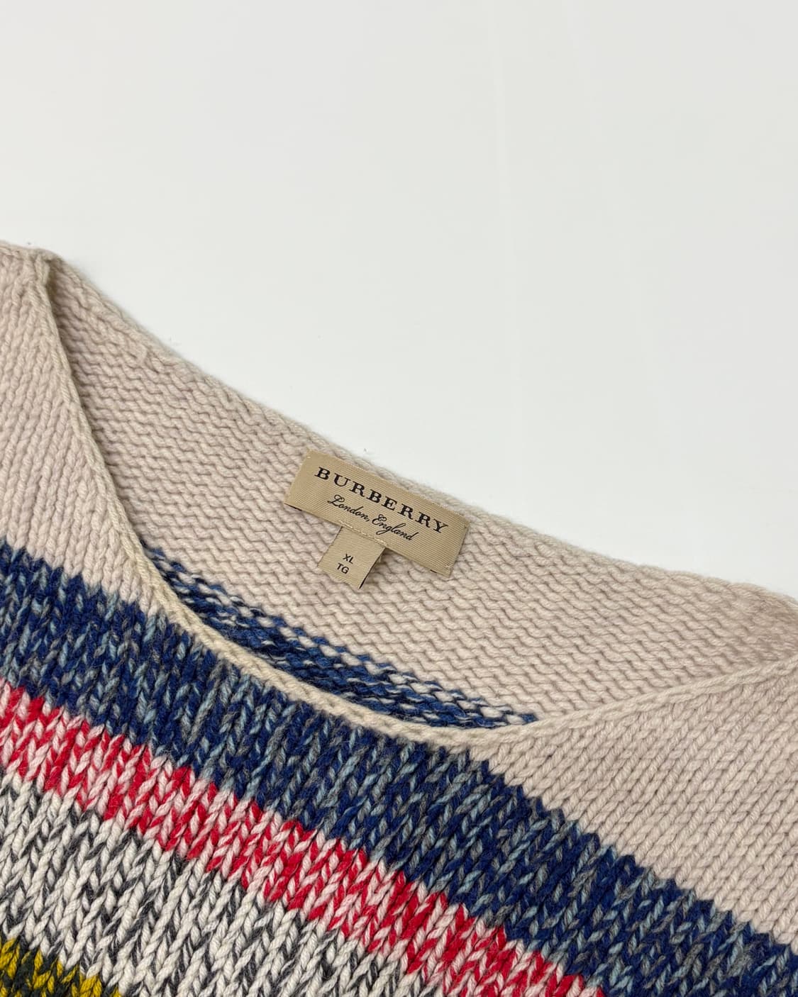 Burberry 20AW 버버리 멀티컬러 스트라이프 니트 상품이미지5