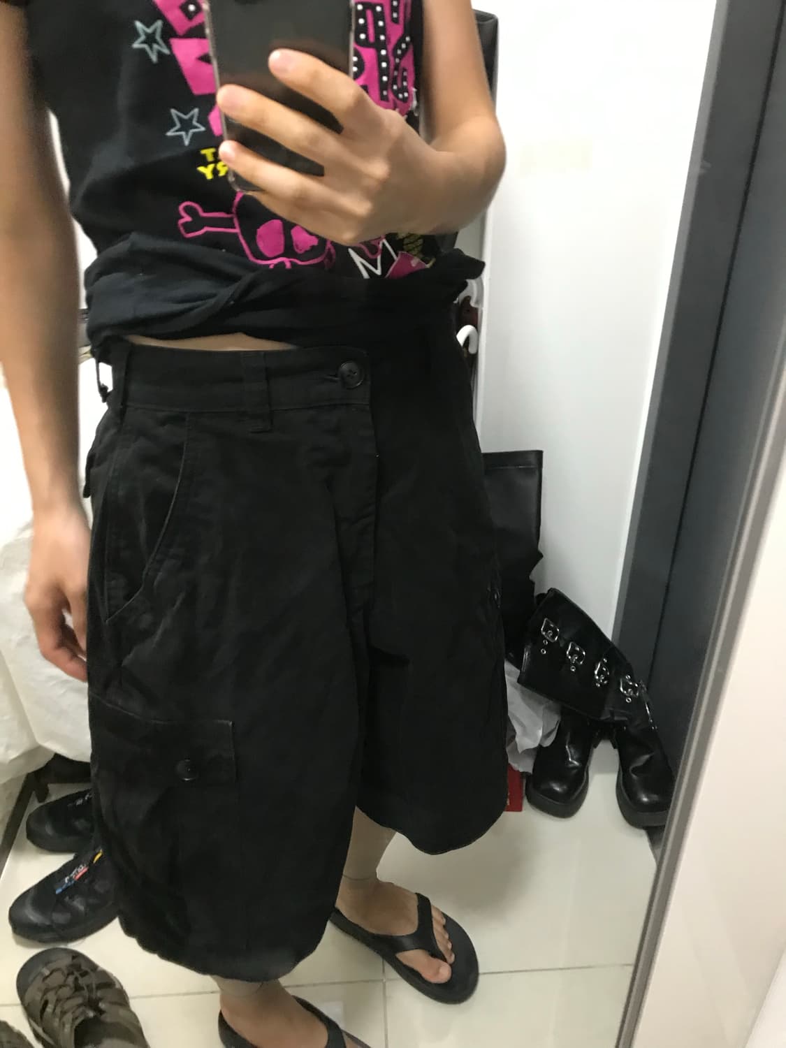빈티지 카고 버뮤다 하프PT 상품이미지6