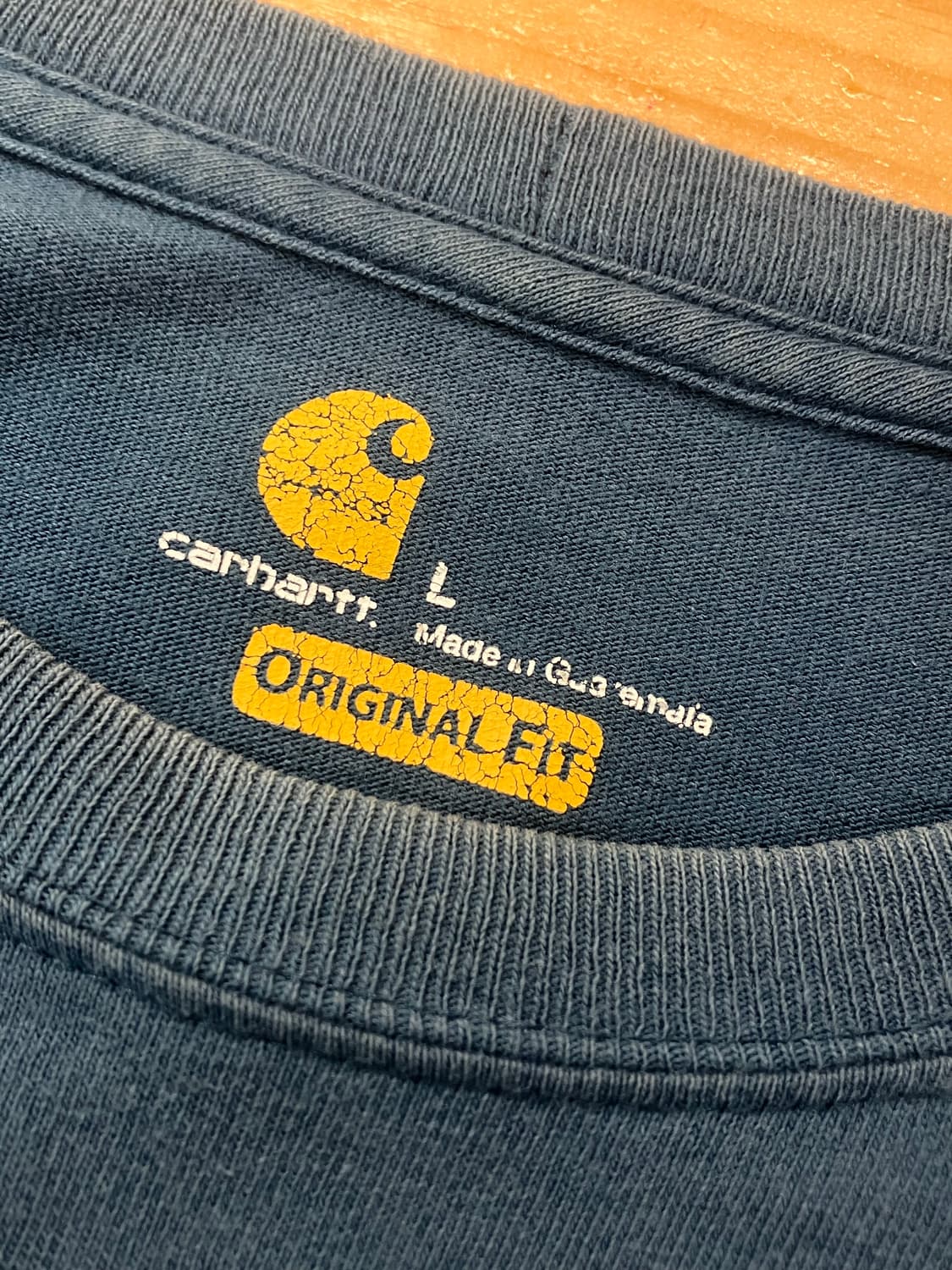 칼하트 반팔 티셔츠 그린 L #csz2125 상품이미지4