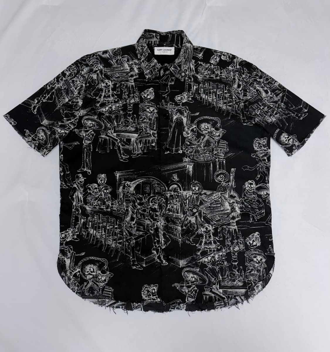 생로랑 / 멕시칸 파티 셔츠 / 37 상품이미지5