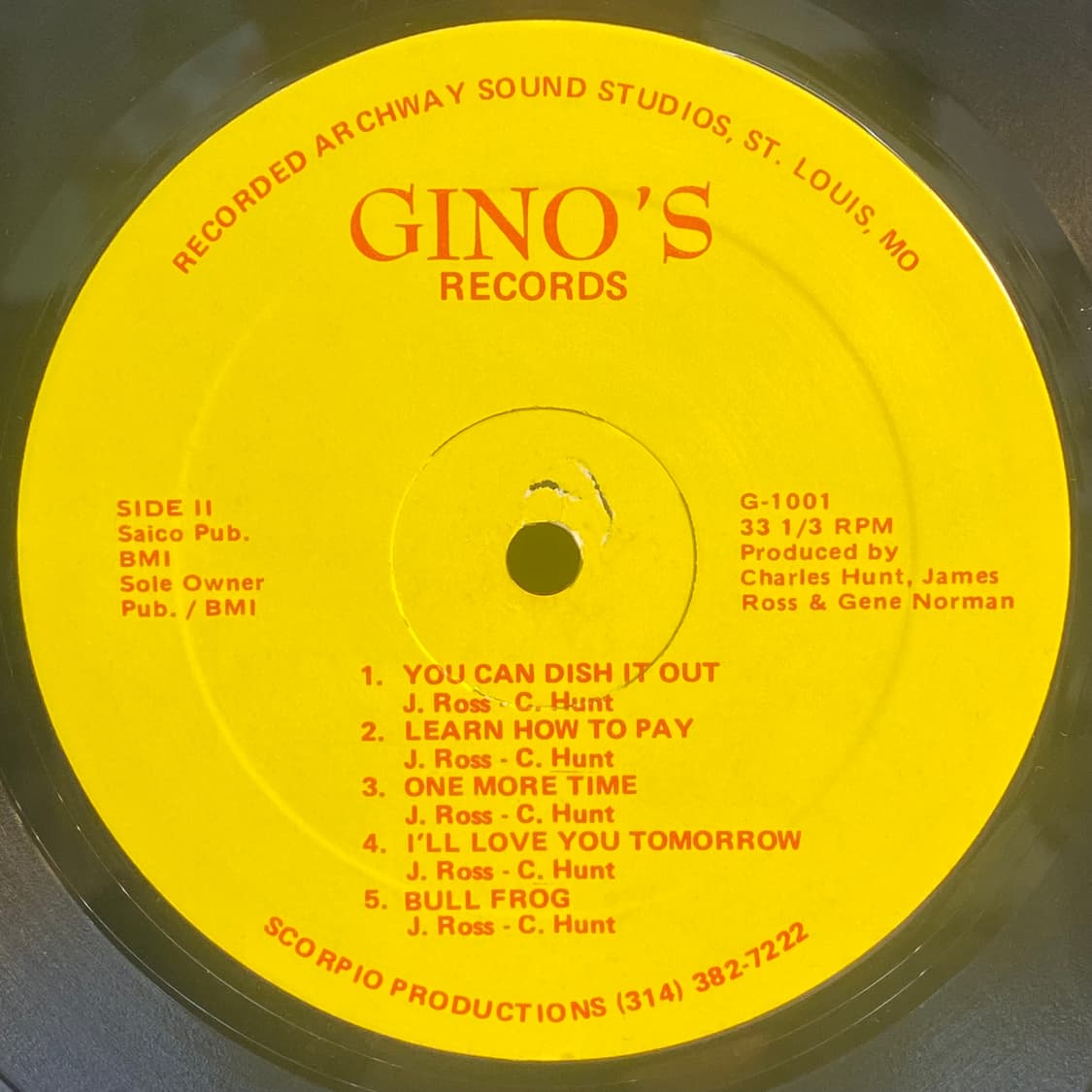 (중고LP-소울) Charles Hunt And James Ross 상품이미지5