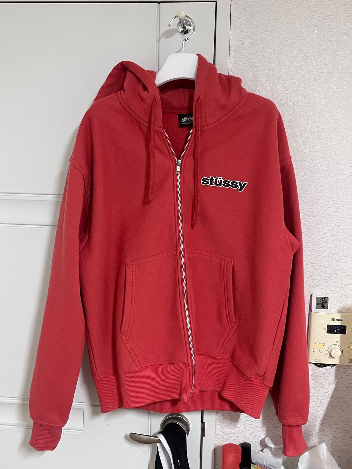 스투시 ss링크 후드 페퍼 m 상품이미지3