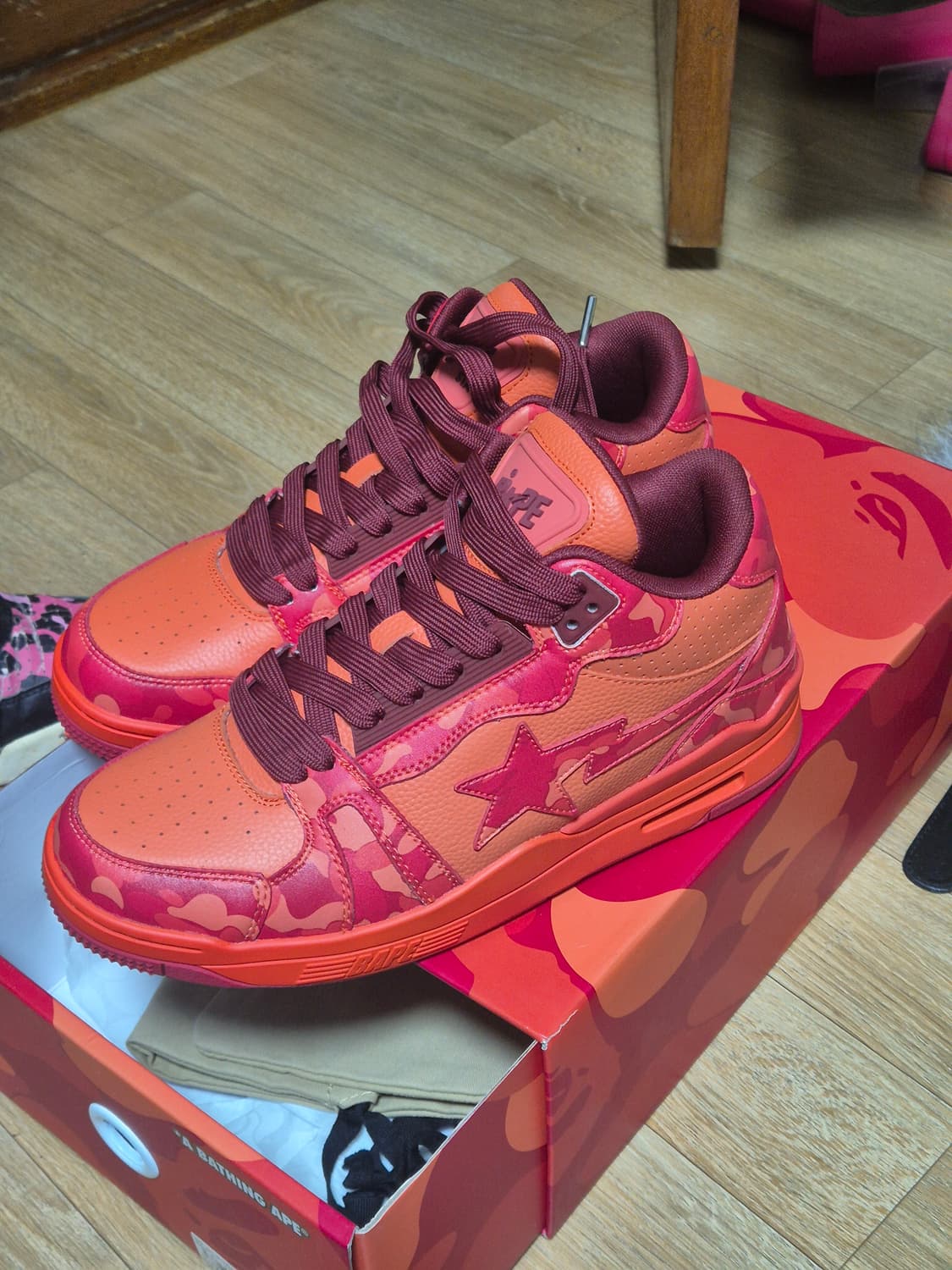 베이프스타 레드카모 상품이미지1