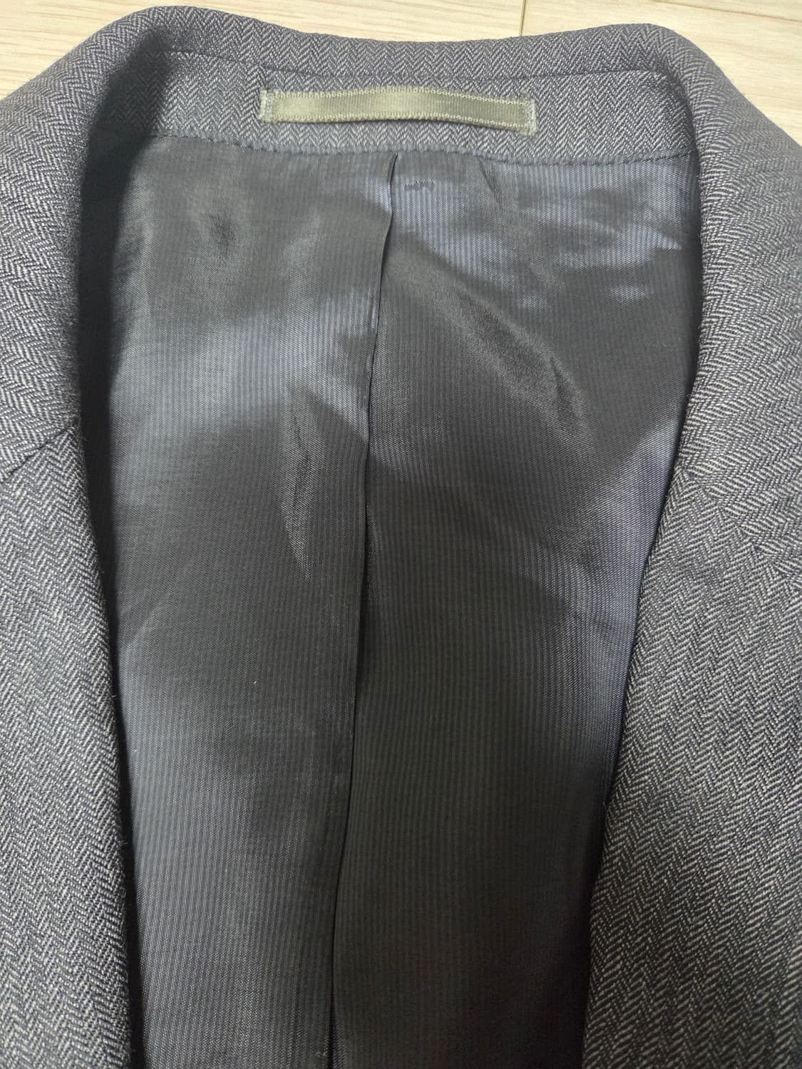 휴고보스 헤링본 스트레치 블레이저 상품이미지3