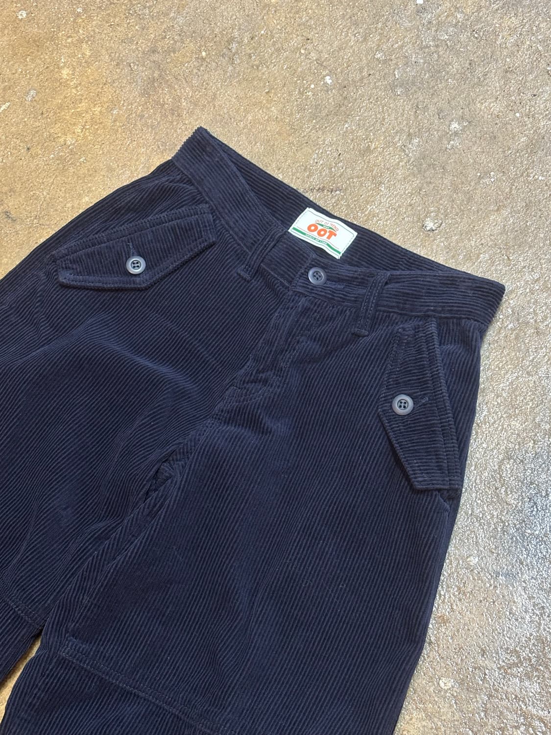 OOTJ 코듀로이 펌킨 팬츠 네이비 상품이미지7