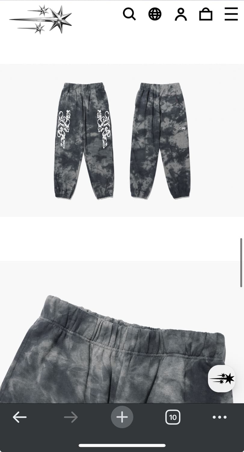 나이트 고스트클럽 스웻팬츠 L 상품이미지4