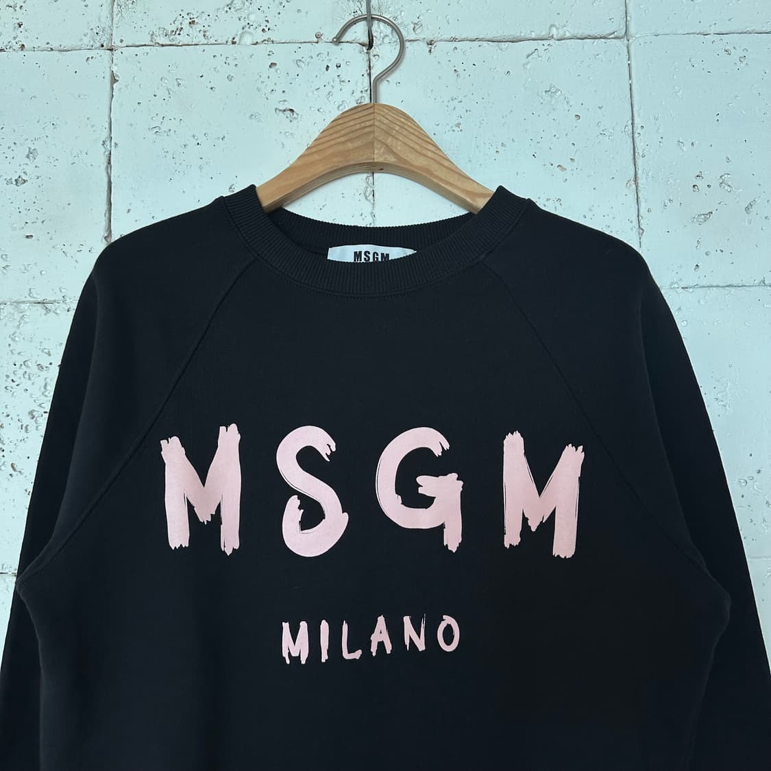 우먼S MSGM 맨투맨 핑크 로코 상품이미지2