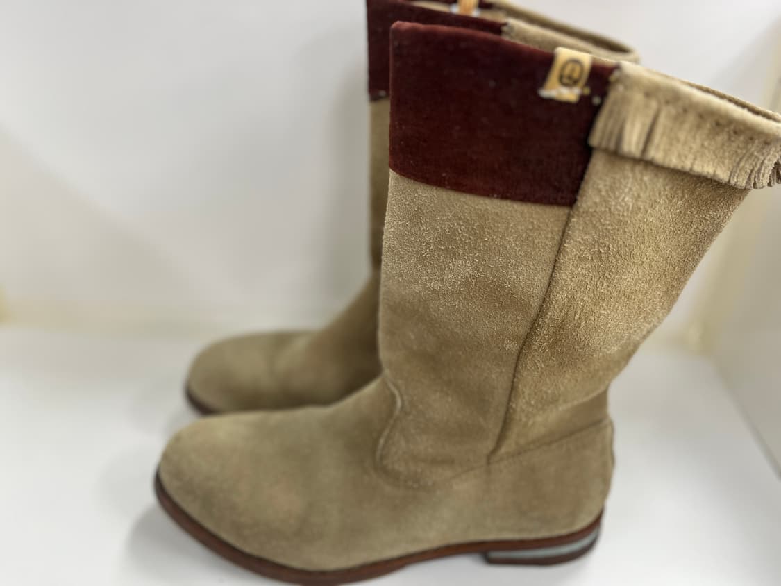 비즈빔 베이지 스웨이드 와바나키 SUTAIO 부츠 9.5 FIL매장 별주 상품이미지1