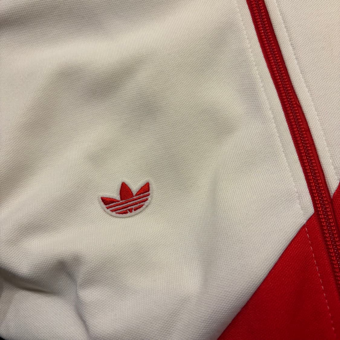 [100] 05s 아디다스 FPF 페루 트랙탑 져지 화이트/레드 D181 상품이미지5