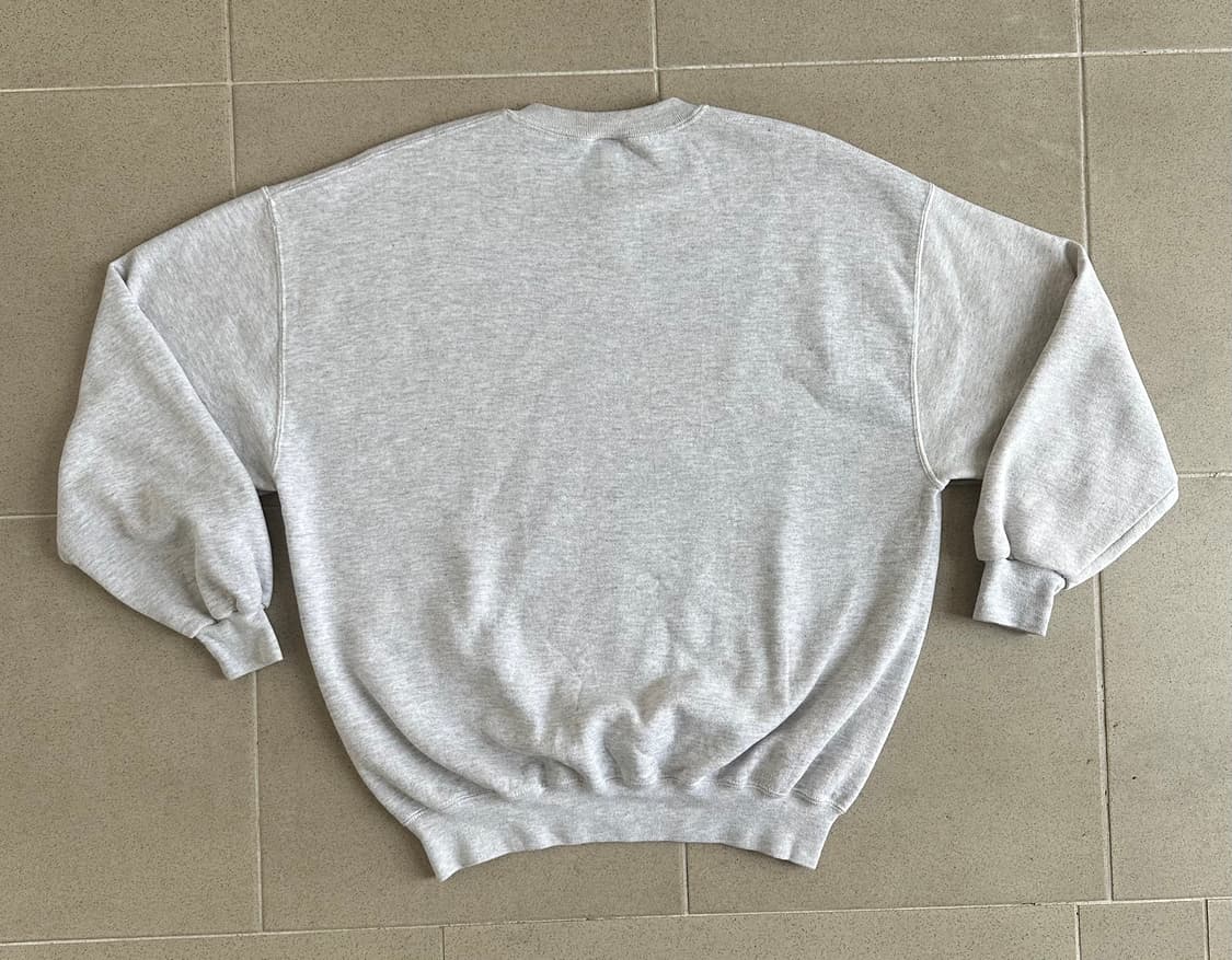 90s 빈티지 러셀 스웻셔츠 그레이 XXL USA 상품이미지2