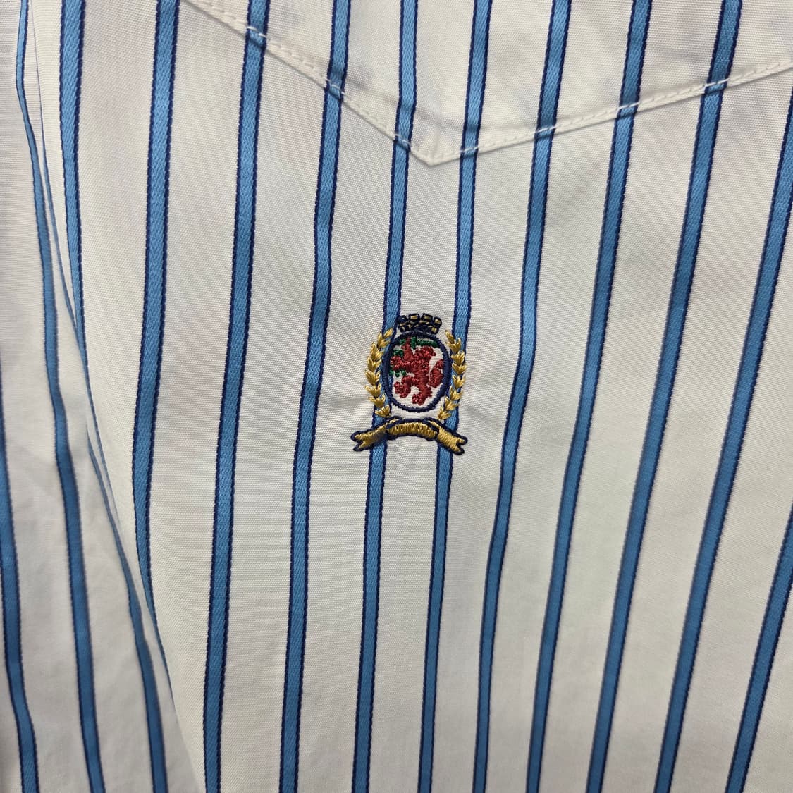 타미힐피거 스트라이프 셔츠 남성L 상품이미지3