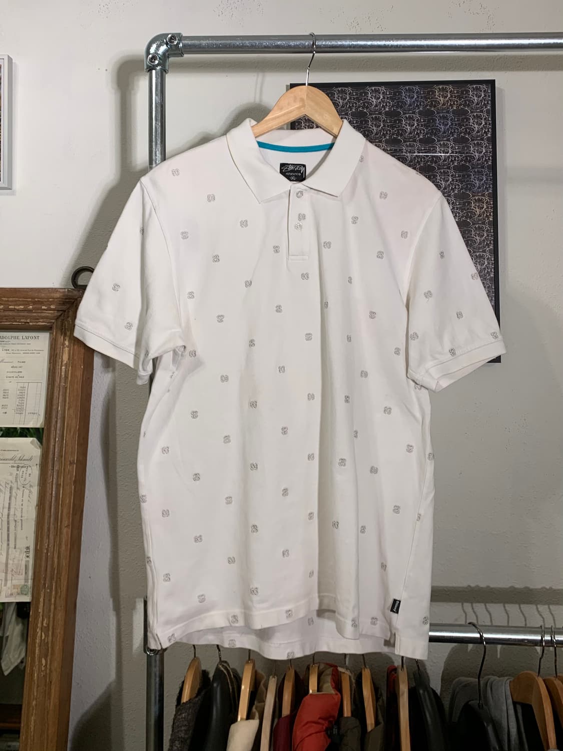 스투시 Slink 자수 폴로셔츠 상품이미지1