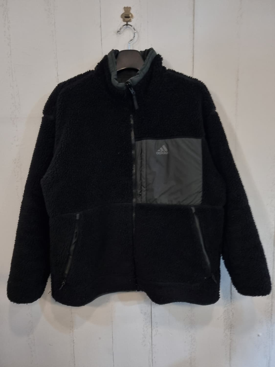 아디다스 리버시블 퀼팅 후리스 점퍼 2XL 상품이미지2