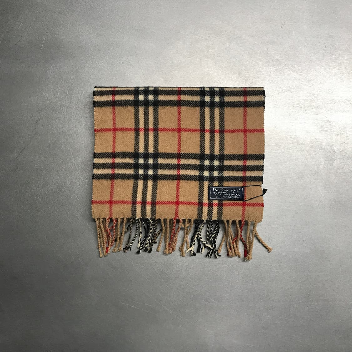 버버리 정품 램스울 머플러 베이지 상품이미지2