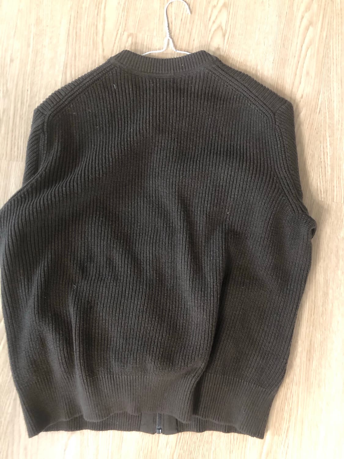 유니클로 c 브라운 니트집업 L 상품이미지2