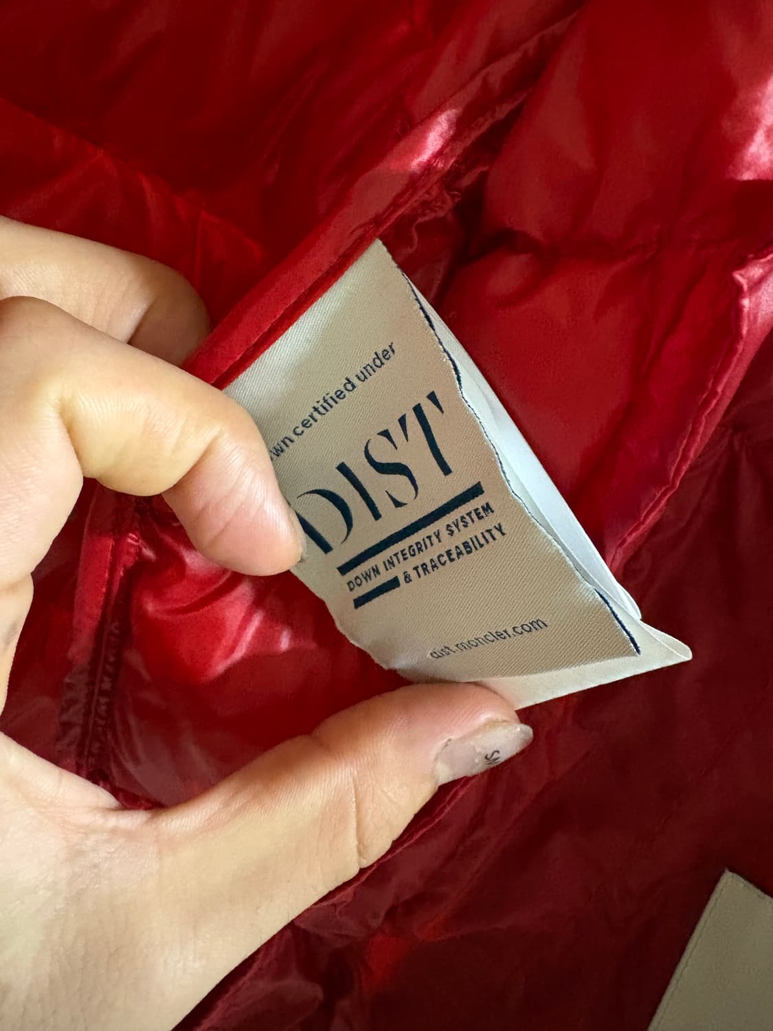 몽클레어 버건디 바이커 패딩 상품이미지6