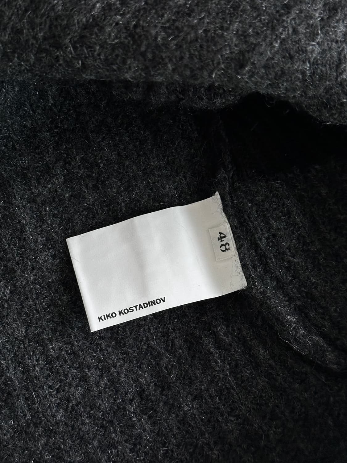 [48] 키코 코스타디노브 KK Knit 03 차콜 상품이미지3