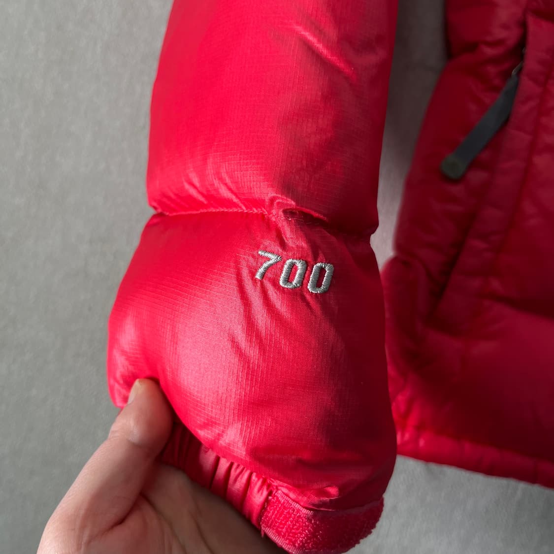 W 95 노스페이스 1996 700 눕시 핑크 패딩 상품이미지4