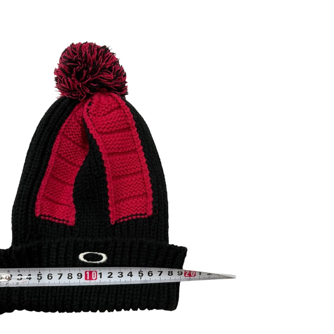 오클리 빈티지 아이콘 아크릴 니트 방울 비니 모자 상품이미지5