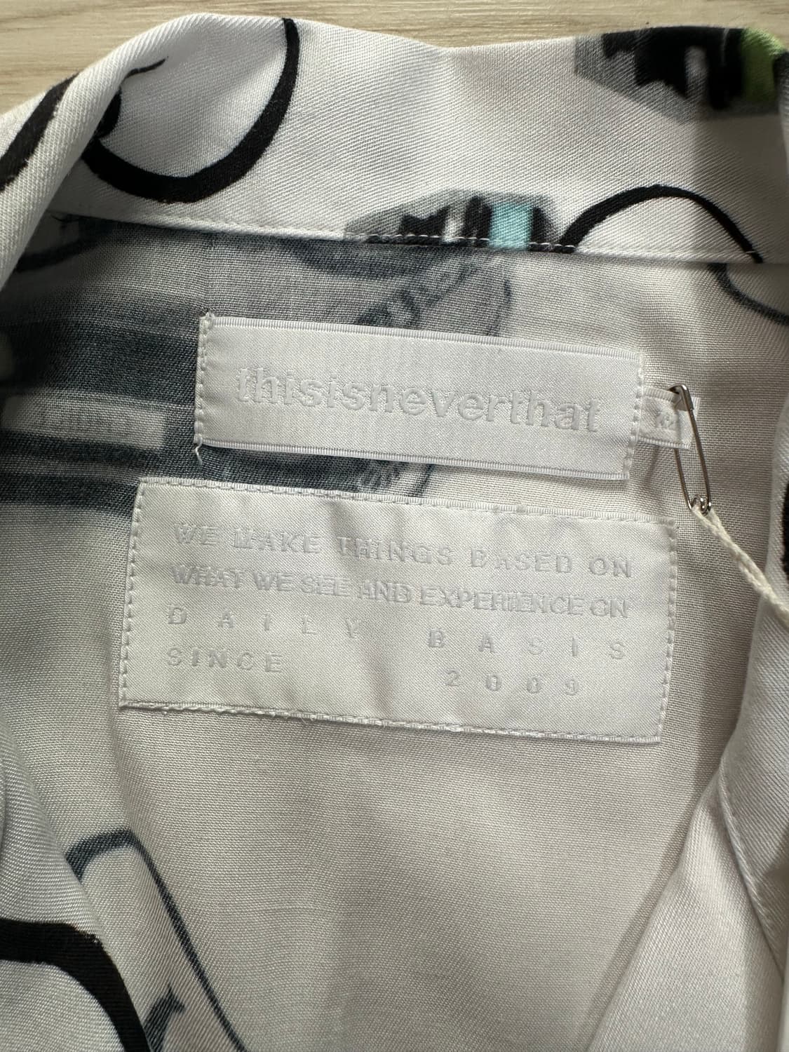 thisisneverthat 레이온 셔츠 상품이미지2