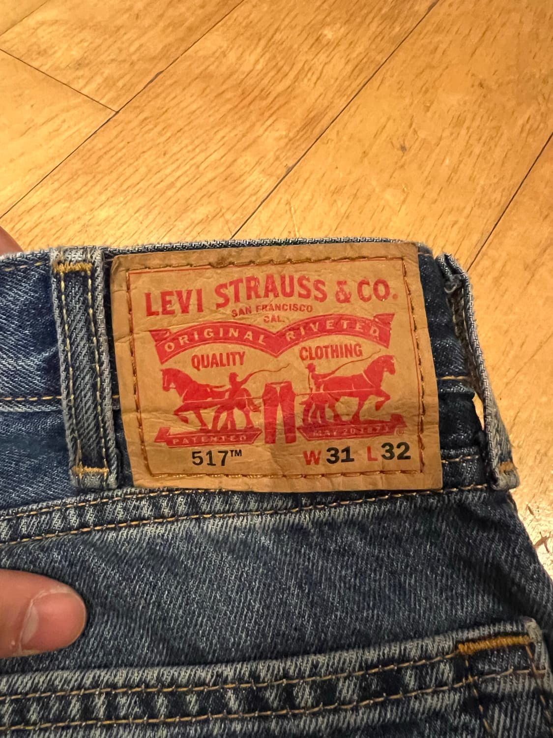 리바이스 517 부츠컷 31x32 상품이미지2