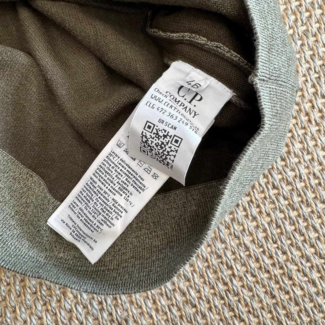 C.P. Company CP컴퍼니 이탈리안 최상급 크루넥 니트
 상품이미지5