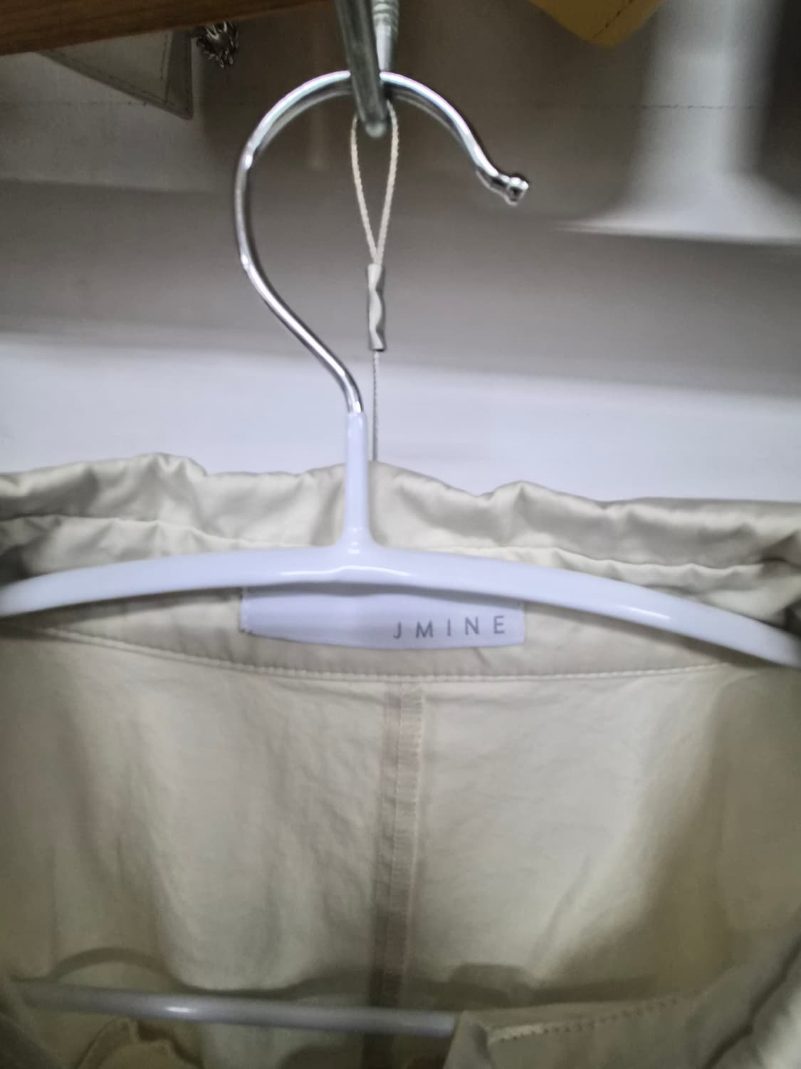 jmine 벌룬박시셔츠. 사이드 핀턱 입체 버뮤다 데님팬츠 상품이미지3