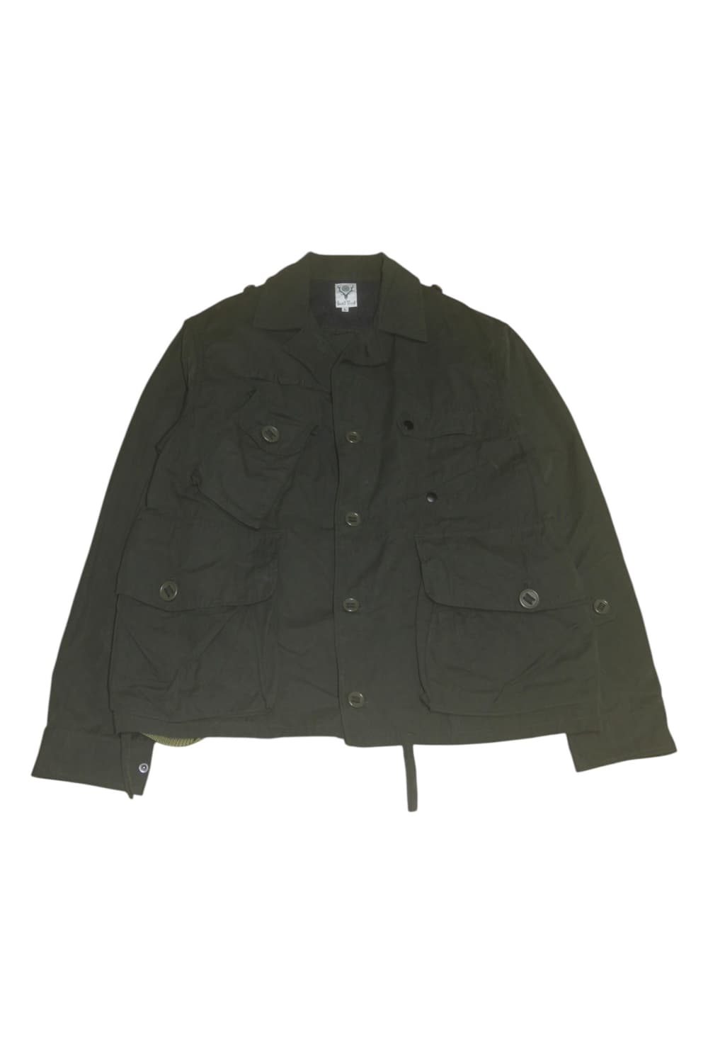 남이서팔 텐카라 왁스드 자켓 카키 L 상품이미지2