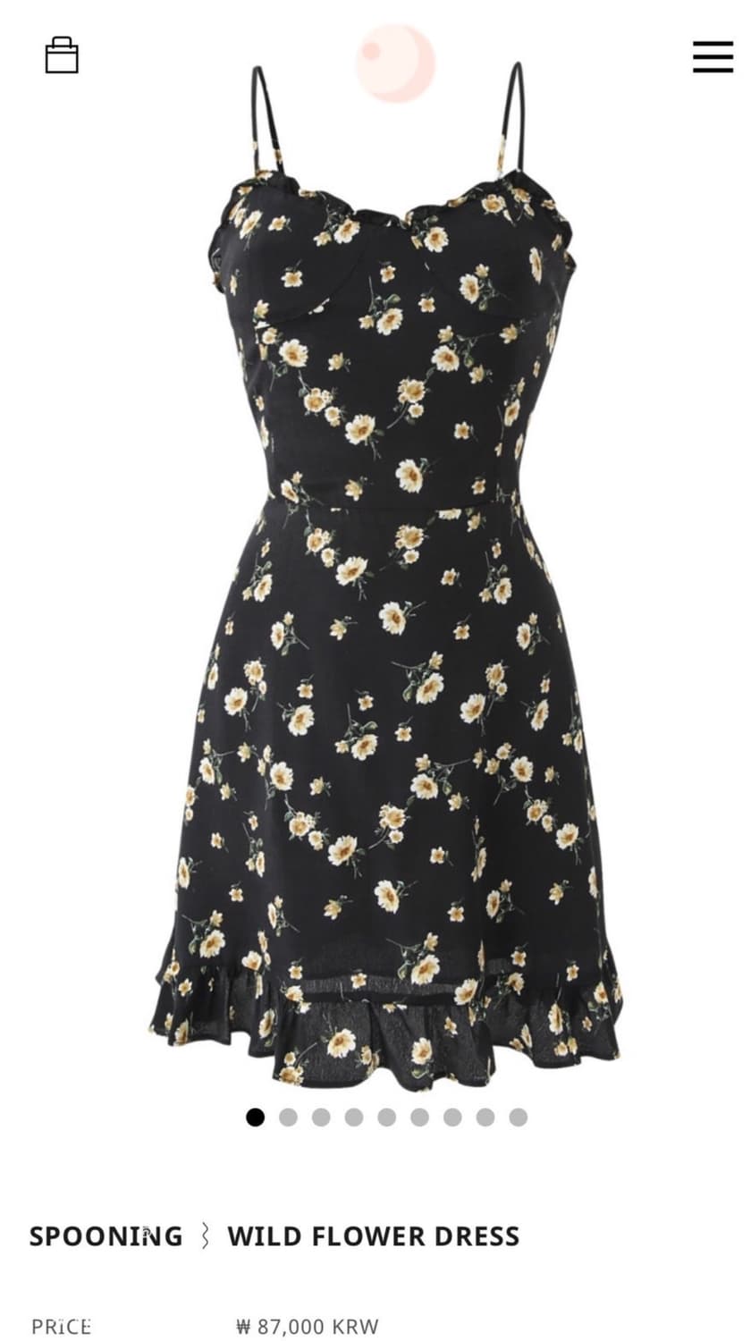 Spooning mini dress 스푸닝 미니 원피스 상품이미지4