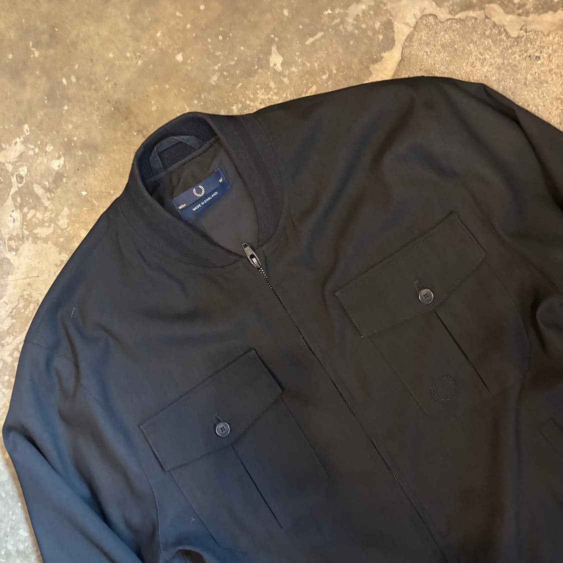 영국 프레드 페리 토날 팁드 자켓 상품이미지4