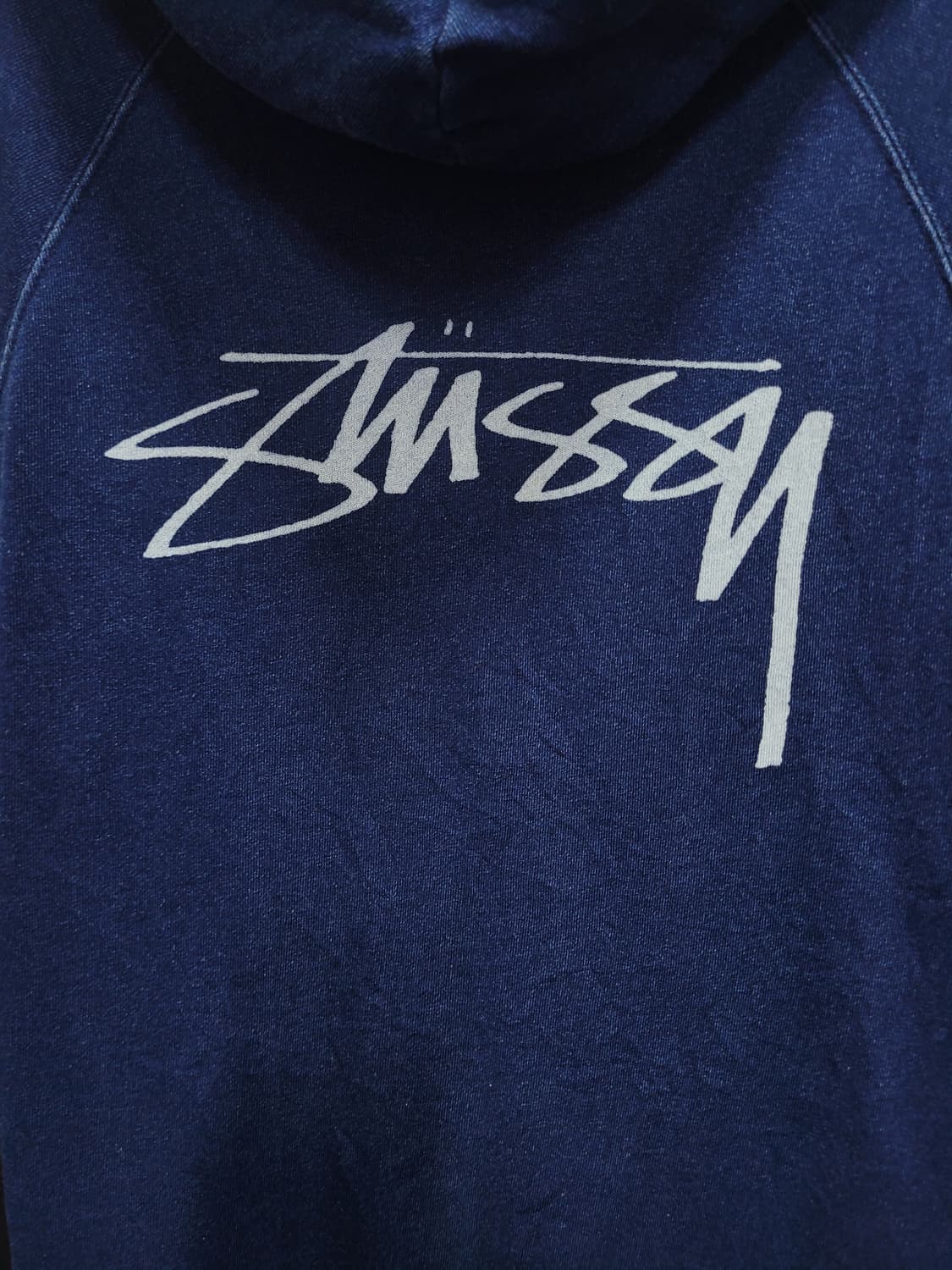 stussy 스투시 빈티지 90s 아카이브 빅로고 후드 상품이미지5